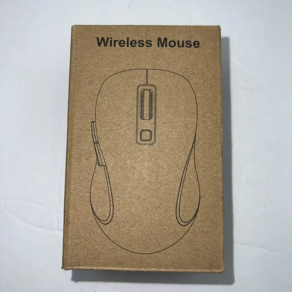 WisFox 2.4G‎ Wireless Mouse for Laptop, Ergonomic Mouse with USB Receiver